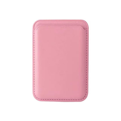 For Magsafe Magnetic Luxury Leather Card Holder Wallet Case for Iphone 14 Pro Max 13 12 Phone Bag Cover Adsorption Accessories