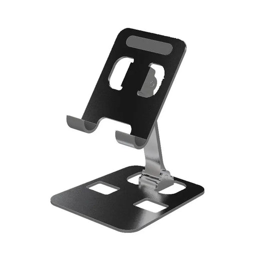 All Aluminum Alloy Foldable Desk Phone Holder Mount Stand for Mobile Phone Holder for Tablet Desktop Metal Holder